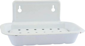 Zománcozott szappantartó felakasztható kétrészes