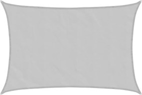 vidaXL világosszürke 100% poliészter oxford szövet napvitorla 6x5 m