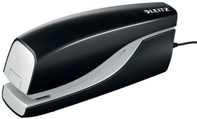 Tűzőgép, elektromos, No. 10, 10 lap, LEITZ Nexxt 5532, fekete (E55320095)