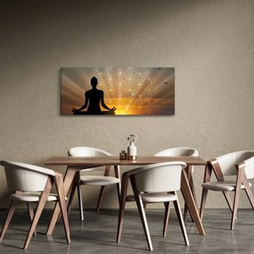 A meditáció képe (120x50 cm)