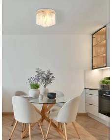 Globo 15698DB - GORLEY mennyezeti lámpa, 5x E14/40W/230V, átmérő 32 cm