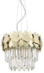 Brilagi - LED Kristály csillár zsinóron MIRAGE 5xE14/40W/230V