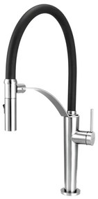 Deante BRC_072M - Mosogató csap rugalmas karral CORDA fényezett króm