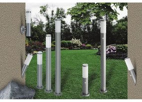 Rabalux 8267 - Kültéri lámpa érzékelővel INOX TORCH 1xE27/25W/230V IP44