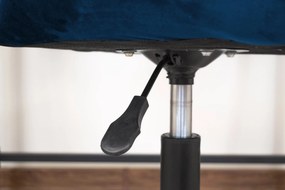 AKCIÓ Sötétkék irodai szék NOTO VELVET II. minőség