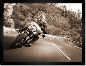 Poszterek keretben 40x30 Harley Davidson Motorkerékpár