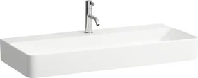 Laufen VAL pultra ültethető mosdó 95x11,5 cm kerámia fehér H8162870001121