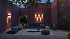 MAYTONI O417WL-L4GR3K STRATO Modern Kültéri Fali Lámpa Szürke LED IP54