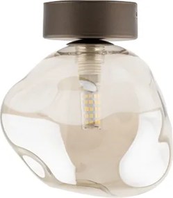 Brilagi - Mennyezeti lámpa VULCANO 1xG9/8W/230V bronz/füstös bézs