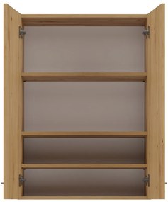 Pola mini DD felső fürdőszoba szekrény, tölgy