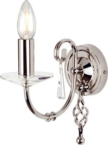 Elstead Lighting AEGEAN AG1-POL-NICKEL Fali lámpa 1x60W/E14