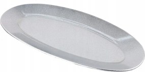 Westwing Ovális tálca ezüst 20x41.8x3 cm