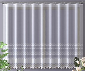 Mg Függöny jacquard 773/7 Fehér magasság 180cm pol 0,5m