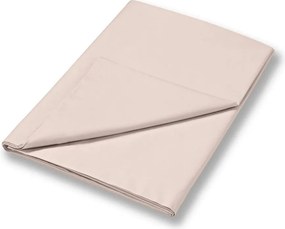 Bézs pamut-szatén lepedő 180x260 cm Cotton Sateen – Bianca