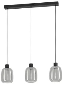 Eglo 901121-LED RGBW Dimmelhető csillár zsinóron MOLOCHIO-Z 3xLED/3,7W/230V szürke