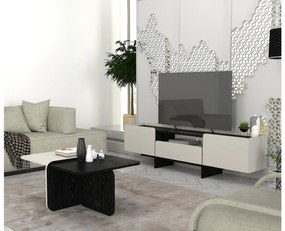 TV asztal/szekrény Ronda TV (homok + fekete). Akció -21%. 1108182