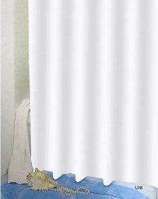 Bisk Zuhanyfüggöny Peva Uni Fehér