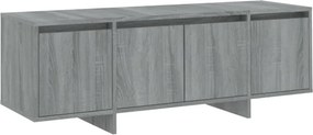 vidaXL szürke sonoma színű szerelt fa TV-szekrény 120x30x40,5 cm