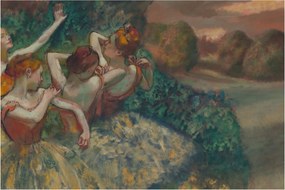 Kép - Edgar Degas, Four Dancers, reprodukciók (90x60 cm)