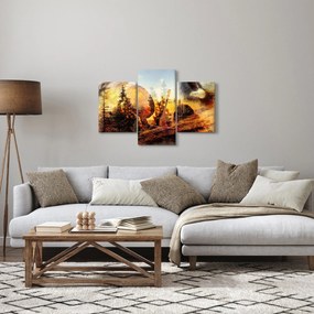 Kép - Sámán motívum (90x60 cm)