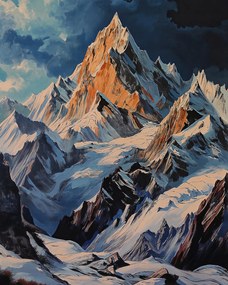 Poszter 40x50cm Hegyek Fenség Pillanatok