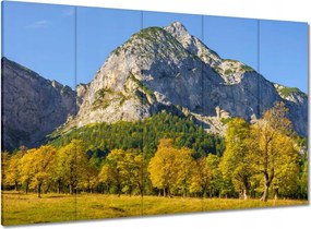 Vászonkép 100x70 Hegyi táj tiszta égbolttal