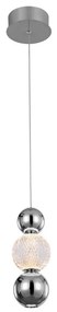 ITALUX 5900644432920 OTER Modern Led Függesztett Lámpa Króm LED IP20
