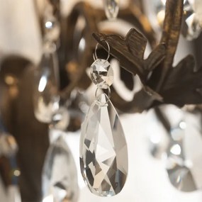 ONLI - Asztali lámpa TERESA 1xE14/6W/230V bronz