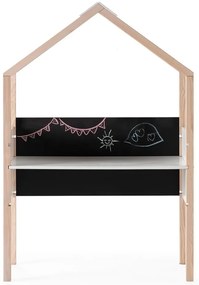 Borovi fenyő gyerek íróasztal 40x100 cm Roxana – Marckeric