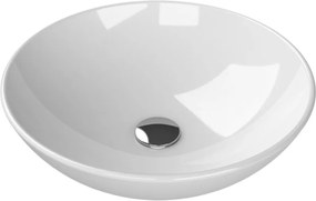 CeraStyle ZERO - PULTRA ültethető - Top Counter - porcelán mosdó - O - Ø 46 cm