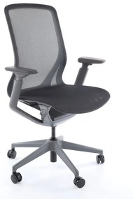 Lareno irodai szék, fekete/szürke