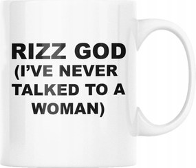 Rizz God Vicces Bögre Vicces Születésnapi Ajándék 330ml Csomagolás