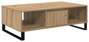 vidaXL Dohányzóasztal Artisan tölgy 104 x 60 x 35 cm Faanyag