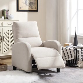 Bézs kordbársony relax fotel. TV-4011 BGE2