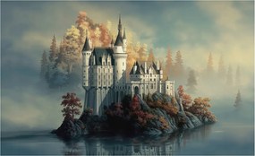 Dekoratív Fotótapéta Hálószobába Mesebeli kastély 416x254 Ragasztó