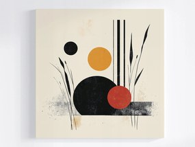 Canvas Vászonkép Grafika Geometria Bauhaus Wabi-sabi Kör 80x80