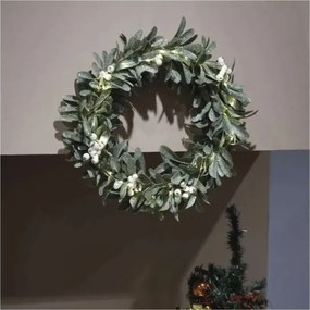 LED-es karácsonyi koszorú 25xLED/3xAA átmérő 35 cm