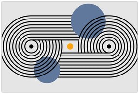 Kép - Minimalista absztrakció N⁰3 (90x60 cm)