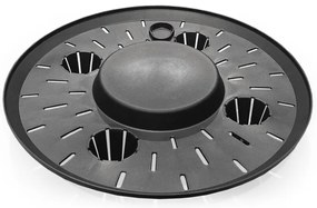 Prosperplast GRACIA LOW 28,5 cm kaspó antracit
