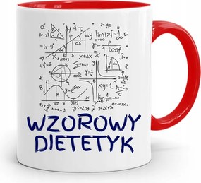 Dietetikusoknak Dietetikus Bögre Piros Ajándék fényképes nyomtatással