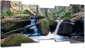 Festmények 150x80 Hegyi zuhatagok