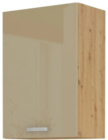 Felső konyhaszekrény Arryn 50 G-72 1F (artisan tölgy + fényes cappuccino ). 1024766