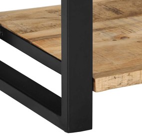tömör nyersfa mangófa tálalóasztal 100 x 35 x 75 cm