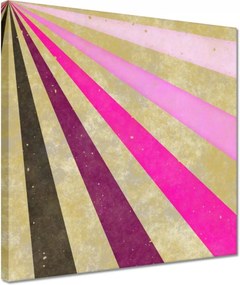 Vászonkép 30x30 Lila csíkok