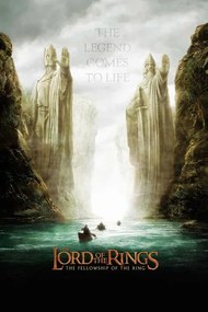 XXL poszter Lord of the Rings - Legend comes to life, (80 x 120 cm)