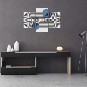 Kép - Minimalista absztrakció N⁰3 (90x60 cm)