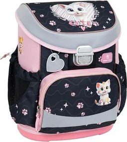 Iskolatáska, fémcsat, BELMIL Mini-Fit Cute Kitten, cica (BL40533AGPC24L)