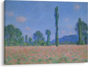 Kép - Claude Monet, Poppy Field (Giverny), reprodukciók (70x50 cm)