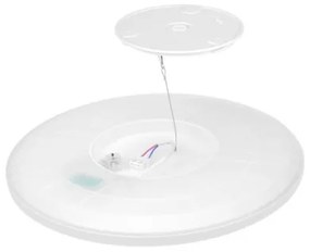 NIVERA LED 18W 230V IP54 fürdőszobai mennyezeti lámpa, 30 cm, fehér