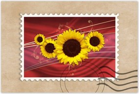 Poszterek 90x60 Napfény absztrakt